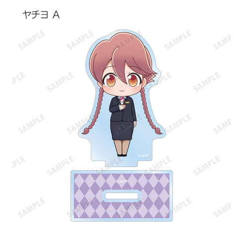 『アポカリプスホテル』トレーディング ちびキャラ ホテルモントレ制服&モーニングスタッフver. アクリルスタンド(単位/BOX)